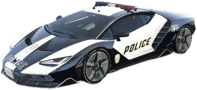 Transparent PNG of the GTA V vehicle lp770cop