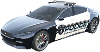 Transparent PNG of the GTA V vehicle lspdraiden