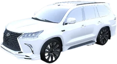 Transparent PNG of the GTA V vehicle lx570s
