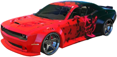 Transparent PNG of the GTA V vehicle lyfechallengerx