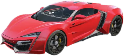 Transparent PNG of the GTA V vehicle lykan