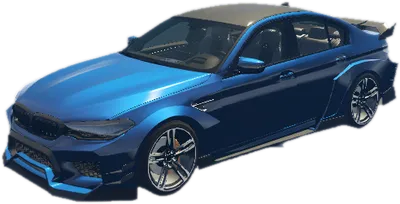 Transparent PNG of the GTA V vehicle m5novitec