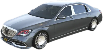 Transparent PNG of the GTA V vehicle maybach