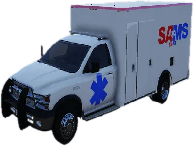 Transparent PNG of the GTA V vehicle med_amb