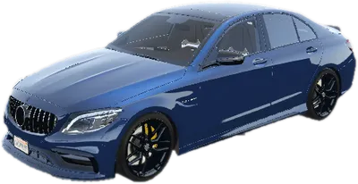 Transparent PNG of the GTA V vehicle mercec63s