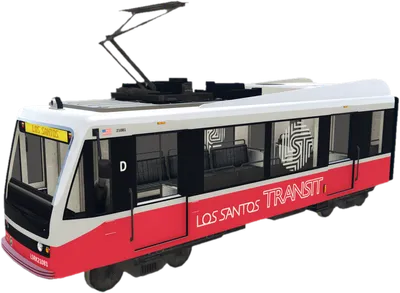 Transparent PNG of the GTA V vehicle metrotrain