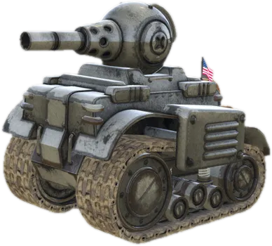 Transparent PNG of the GTA V vehicle minitank