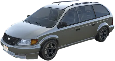 Transparent PNG of the GTA V vehicle minivan