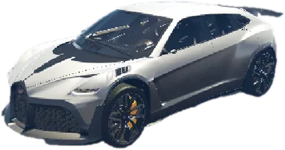 Transparent PNG of the GTA V vehicle mobugattisuv