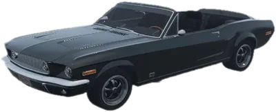 Transparent PNG of the GTA V vehicle mustang67