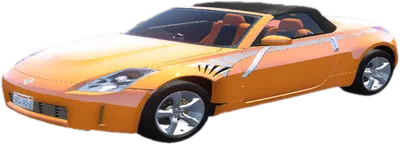 Transparent PNG of the GTA V vehicle n350zc