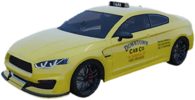 Transparent PNG of the GTA V vehicle nkdraftertaxi