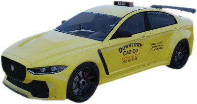 Transparent PNG of the GTA V vehicle nkjugulartaxi