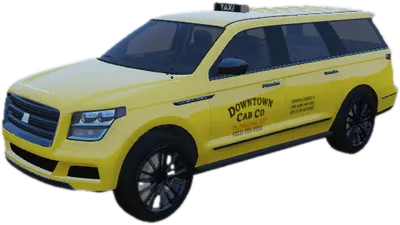 Transparent PNG of the GTA V vehicle nklandstalker2taxi