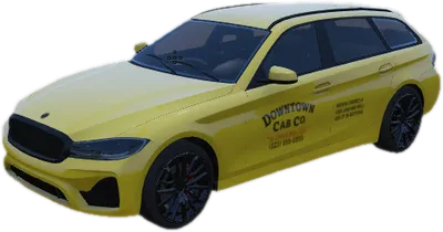 Transparent PNG of the GTA V vehicle nkrhineharttaxi