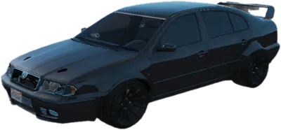 Transparent PNG of the GTA V vehicle octaviavrs1