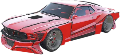 Transparent PNG of the GTA V vehicle pace_christmas_dom