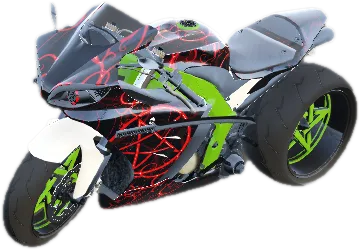Transparent PNG of the GTA V vehicle pace_hellbringer