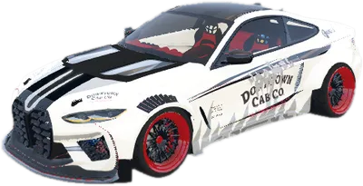 Transparent PNG of the GTA V vehicle pacexdc_gt4dtm_lowpoly