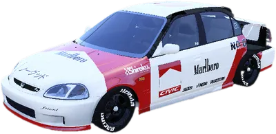 Transparent PNG of the GTA V vehicle pat_civic