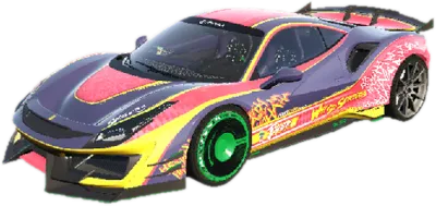 Transparent PNG of the GTA V vehicle pbferrarijoker