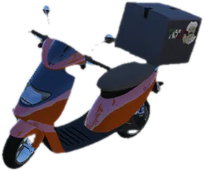 Transparent PNG of the GTA V vehicle pizzaboy