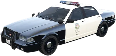 Transparent PNG of the GTA V vehicle police