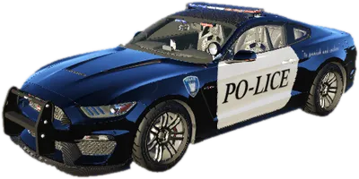 Transparent PNG of the GTA V vehicle policegt350r