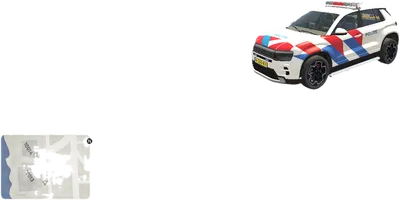 Transparent PNG of the GTA V vehicle politie10