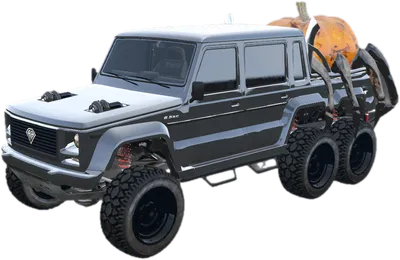 Transparent PNG of the GTA V vehicle pumpkin6x6