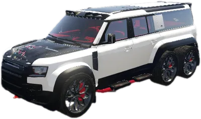 Transparent PNG of the GTA V vehicle pv_rover6x6