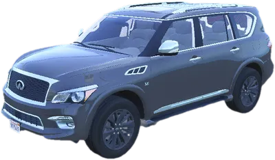 Transparent PNG of the GTA V vehicle qx80