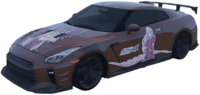 Transparent PNG of the GTA V vehicle r35secret