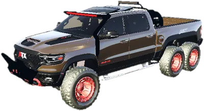 Transparent PNG of the GTA V vehicle ramtrx6x6