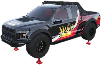 Transparent PNG of the GTA V vehicle raptor150