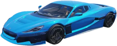 Transparent PNG of the GTA V vehicle rimac