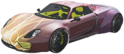 Transparent PNG of the GTA V vehicle rmod918spyder