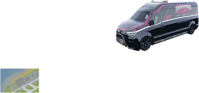 Transparent PNG of the GTA V vehicle royalbavara_cargomax_bennys