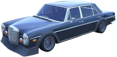 Transparent PNG of the GTA V vehicle royalcustom300sel_7