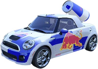 Transparent PNG of the GTA V vehicle royalcustom_mini_redbull
