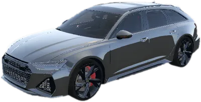 Transparent PNG of the GTA V vehicle rs6abt20