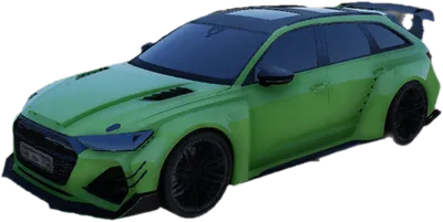 Transparent PNG of the GTA V vehicle rs6abtkit