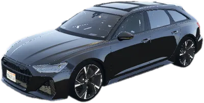 Transparent PNG of the GTA V vehicle rs6avant20