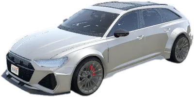 Transparent PNG of the GTA V vehicle rs6prior