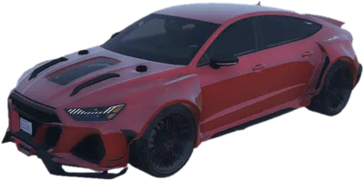 Transparent PNG of the GTA V vehicle rs7wide