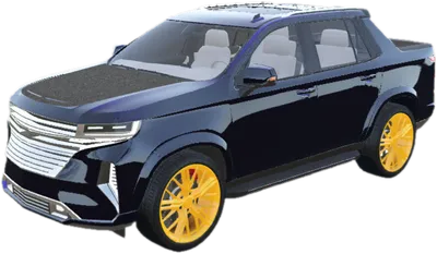 Transparent PNG of the GTA V vehicle rtg25tahoepickup
