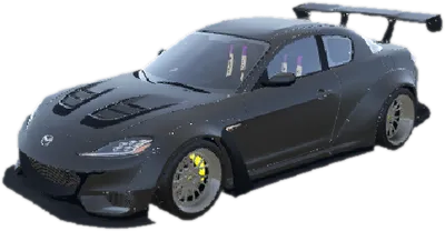 Transparent PNG of the GTA V vehicle rx8hachi