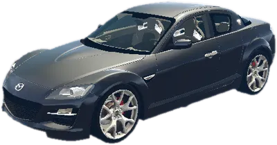 Transparent PNG of the GTA V vehicle rx8r