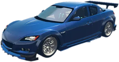 Transparent PNG of the GTA V vehicle rx8street