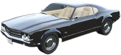 Transparent PNG of the GTA V vehicle sabrec